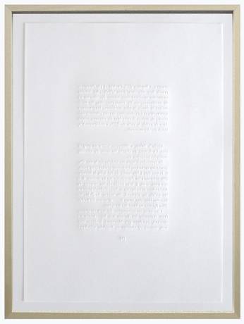 Les lettres du blanc... (3), 2013.  &raquo; Klicken zum Vergr&ouml;ssern ->