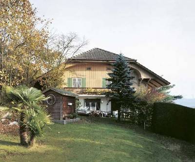 Chalet, 1941, Infanteriebunker, Hilterfingen BE.  » Klicken zum Vergrössern ->