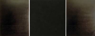 REMO ALBERT ALIG. Illuminatio, 2006, Triptychon.  &raquo; Klicken zum Vergr&ouml;ssern ->