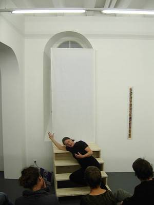 ANDREA SAEMANN, Saemann meets Schneemann, 2007.  » Klicken zum Vergrössern ->