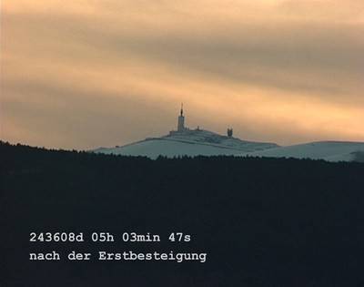 Gabriela Gerber & Lukas Bardill, Mont Ventoux, 2009.  » Klicken zum Vergrössern ->